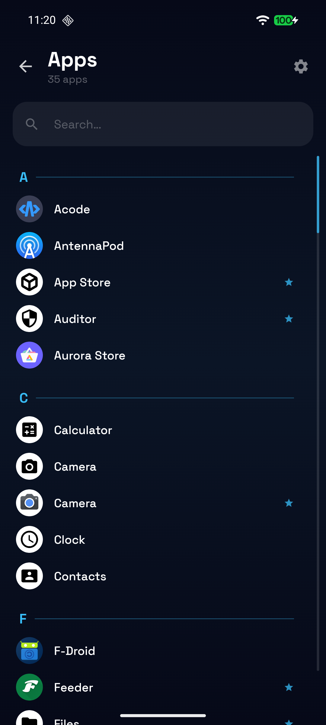 Glide Launcher Smart App Drawer Interface